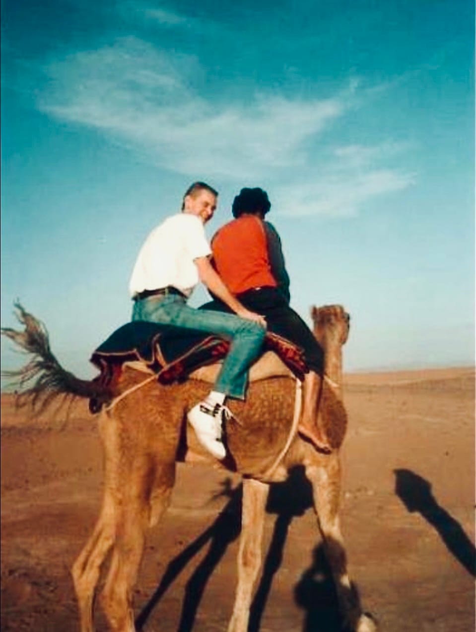The beautiful Sahara…and beautiful camels