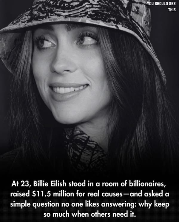 How to spend a billion dollars